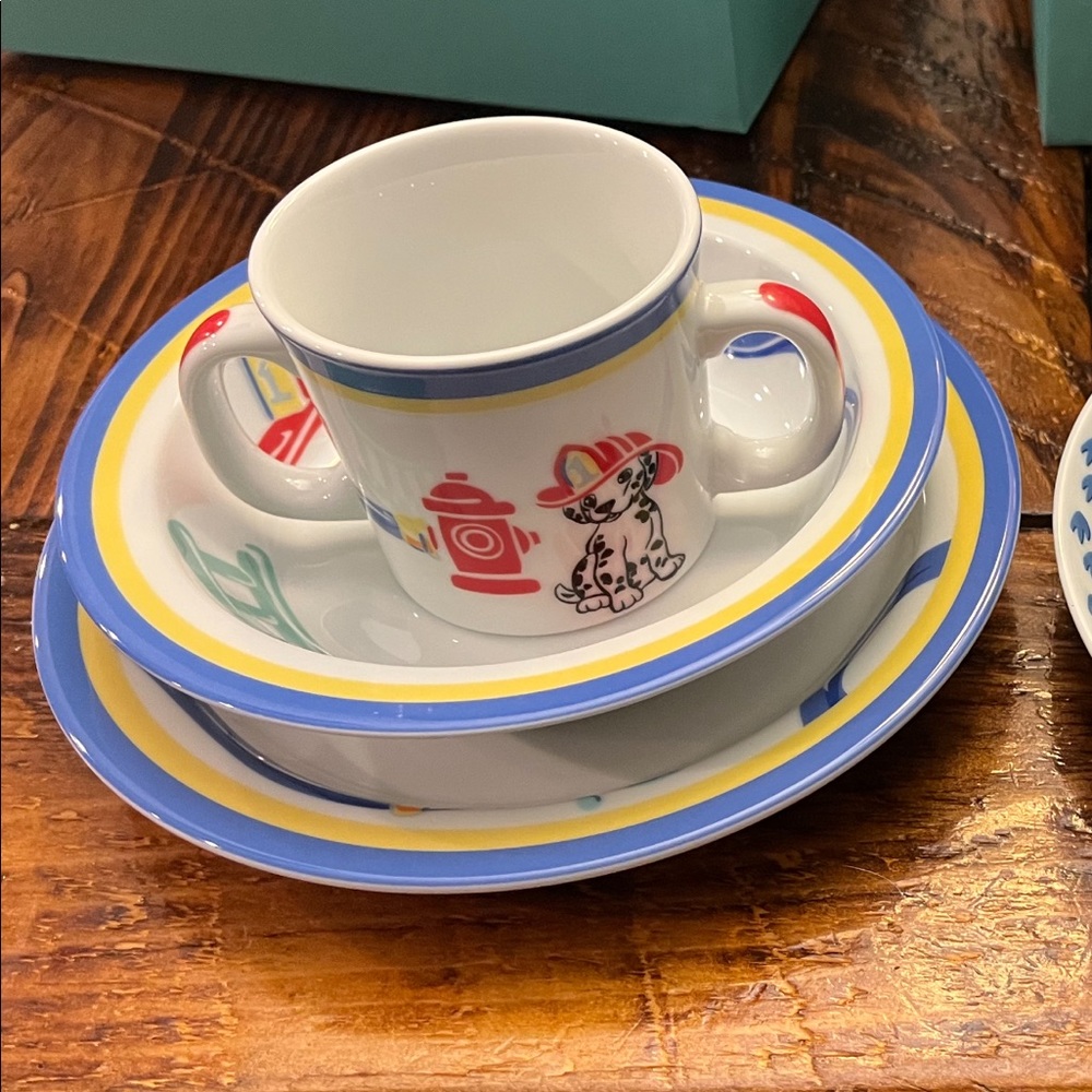 Authentic Tiffany & Co. Child’s Dish Set